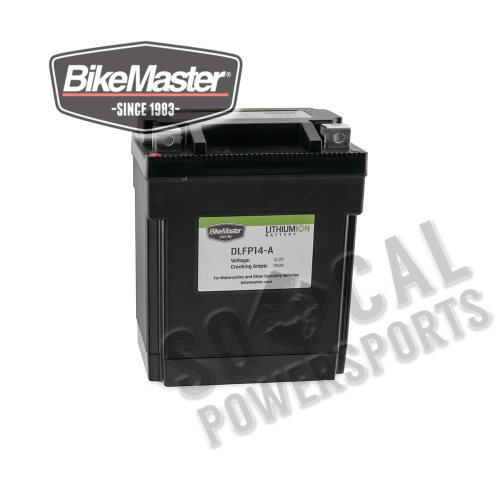 BikeMaster - BikeMaster Lithium Ion Battery - DLFP-14-A