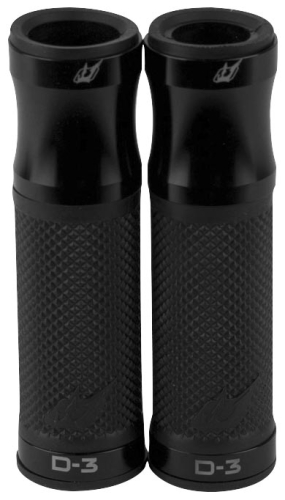 Driven Racing - Driven Racing D3 Grips - Black/Black - D3-BK/BK