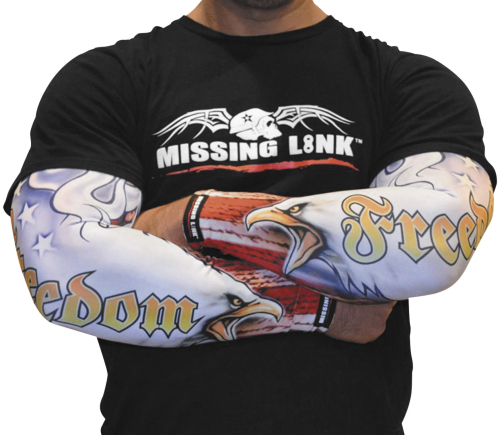 Missing Link - Missing Link ArmPro Compression Sleeves - APAFL - American Freedom - Large