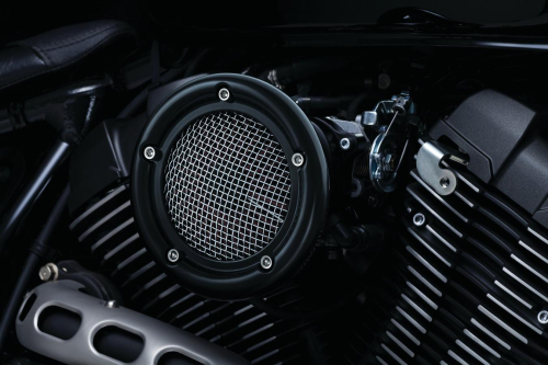 Kuryakyn - Kuryakyn Velociraptor Air Cleaner for Custom Applications - Black - 9875
