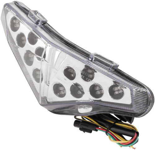BikeMaster - BikeMaster Integrated Taillight - Clear Lens - TZK-310-INT