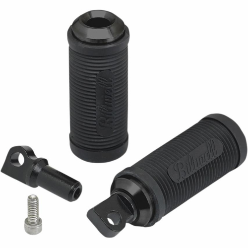 Biltwell Inc. - Biltwell Inc. Norman Footpegs - Male Mount - Black - FPNORHDBK