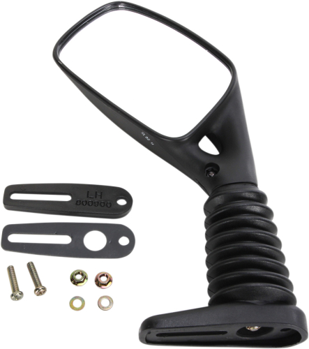 Parts Unlimited - Parts Unlimited ZX Fairing Mount Mirror - Left - 0640-0935
