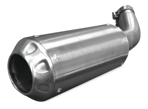 Hotbodies Racing - Hotbodies Racing MGP II Growler Universal Slip-On - Stainless Steel Muffler - 10000-2403