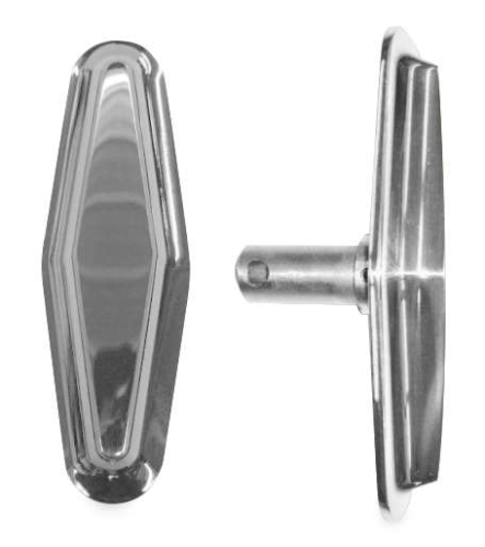 Fat Baggers, Inc. - Fat Baggers, Inc. Billet Police Bag Knobs for Saddlebag - FBI-115