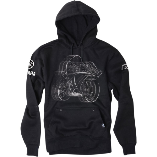 Factory Effex - Factory Effex Yamaha R1 Pullover Hoody - 1688224 - Black - Large