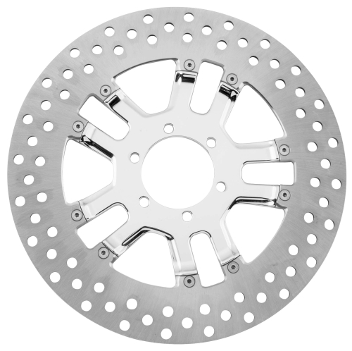 Performance Machine - Performance Machine Dixon Two-Piece Brake Rotor - 11.8in. - Chrome - 0133-1803DXNS-CH