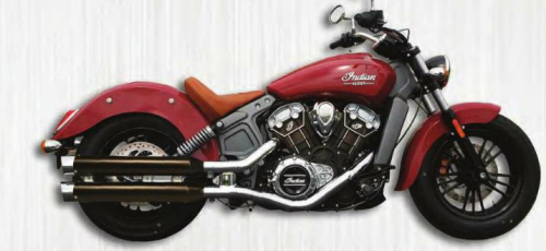 Rush Exhaust - Rush Exhaust Performance 3.5in. Slip-On - 1.75in. Baffle - Black - 45215-175