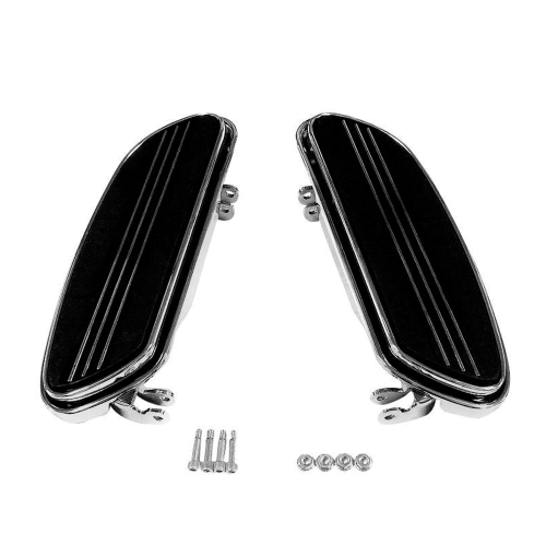 Bikers Choice - Bikers Choice Extended Floorboard Kit - Chrome - 055373