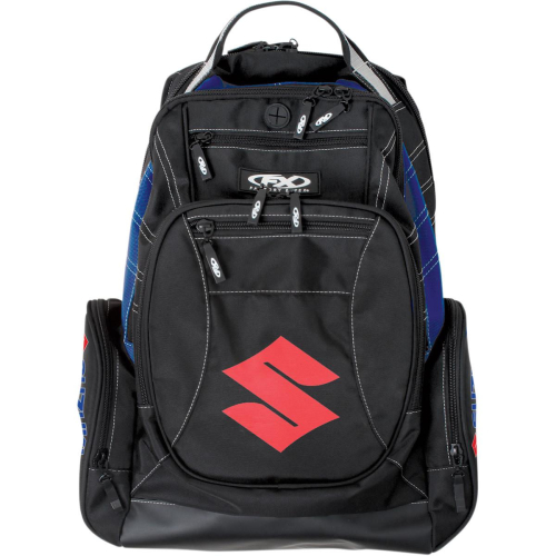 Factory Effex - Factory Effex Suzuki Backpack - Black/Blue - 1888498