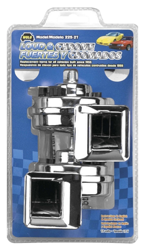 Wolo - Wolo Loud and Chrome Horn Set - 225-2T