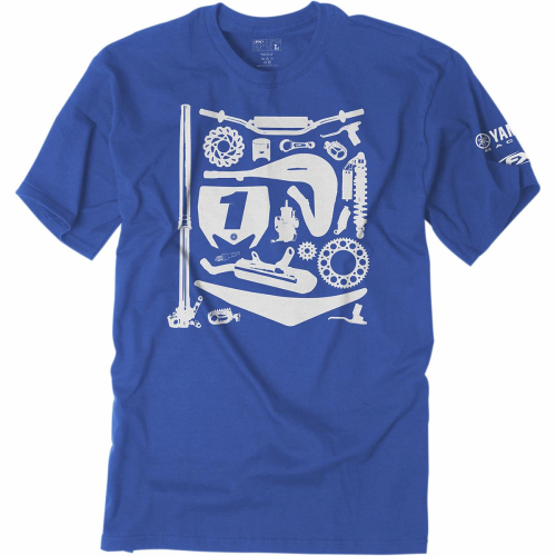 Factory Effex - Factory Effex Yamaha Youth T-Shirt - 19-83206 - Royal Blue - X-Large