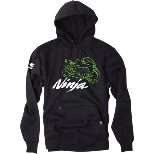 Factory Effex - Factory Effex Kawasaki Ninja Pullover Hoody - 1888138 - Black - 2XL