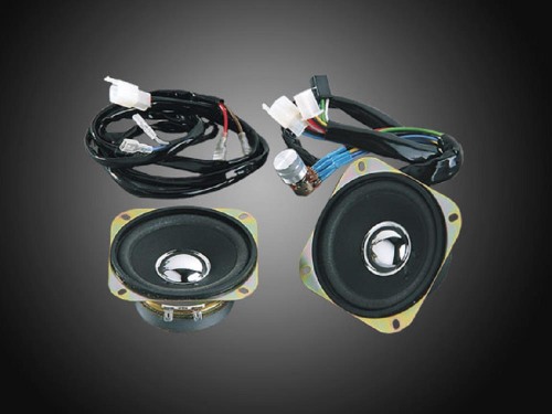 Show Chrome - Show Chrome Rear Speaker Kit - 2-294
