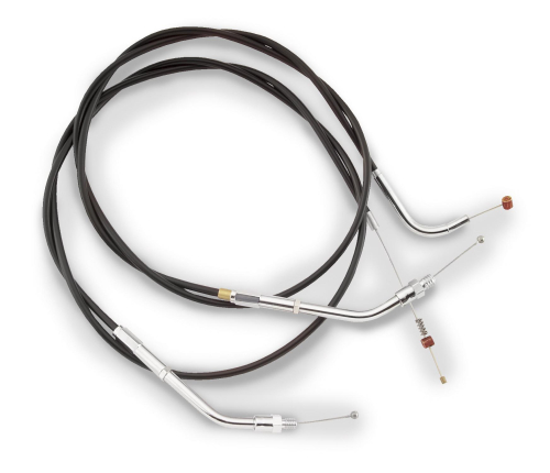 Barnett - Barnett Black Vinyl Throttle Cable (+6in.) for Early Mikuni Universal - 101-31-30901-06