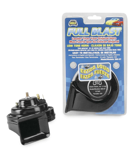 Wolo - Wolo Full Blast 410Hz Low Tone Horn - 380-2T