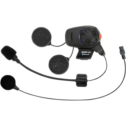 SENA - SENA SMH5 Bluetooth Headset & Intercom with Universal Microphone Kit - Single Unit - SMH5-UNIV