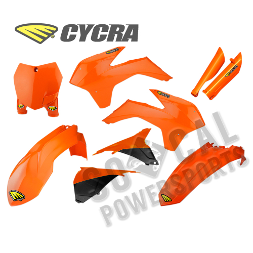 Cycra - Cycra Complete Body Kit - Orange - 931422