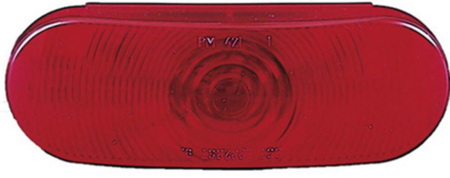 Peterson Manufacturing - Peterson Manufacturing Sealed Oval Stop, Turn and Tail Light - Red - V421R
