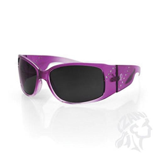 Bobster Eyewear - Bobster Eyewear Boise Sunglasses - EZBE03 - Pink Crystal / Smoke Lens - OSFM