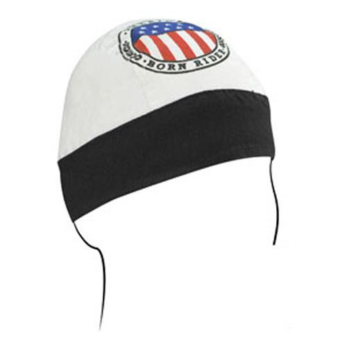 Zan Headgear - Zan Headgear Flydanna Headwrap - Z696 - American Rider - OSFM