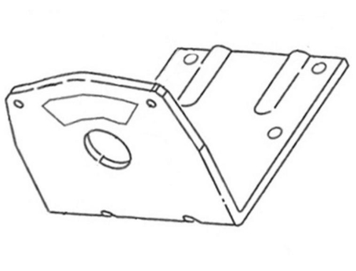 Superwinch - Superwinch T-Series Baseplate Assembly for ATV3000 Superwinch - 87-41354