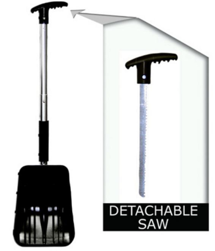 SPI - SPI Snow Shovel with Detachable Saw - SM-12109-1