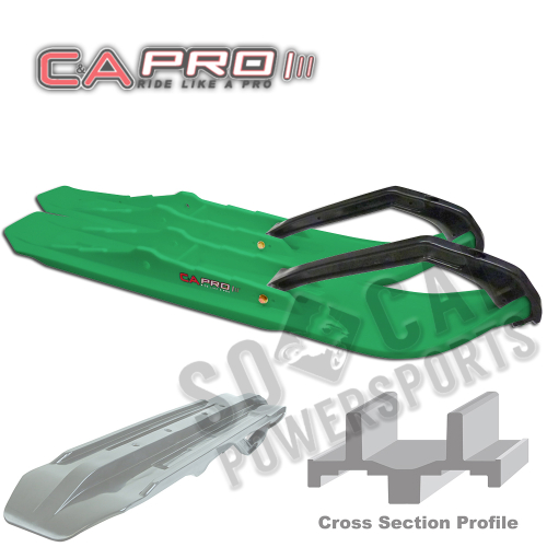 C&A Pro - C&A Pro XCS Xtreme Crossover Skis - Green - 77380410