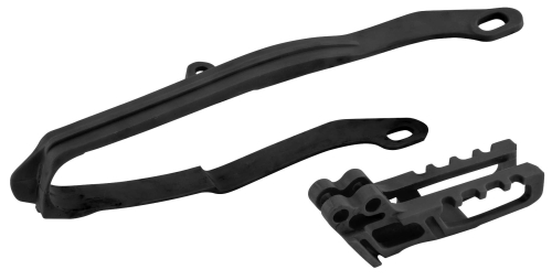 UFO Plastics - UFO Plastics Chain Guide and Swingarm Slider Kit - Black - KT04067@001