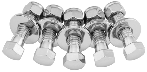 Colony - Colony Rear Sprocket and Pulley Hardware Kit - Domed Hex Style - 9609-15
