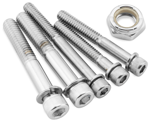 Colony - Colony Sprocket Cover Screw Kit - Knurled Allen Style - 9750-6