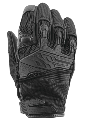 Speed & Strength - Speed & Strength Backlash Womens Leather-Mesh Gloves - 872956 - Black - Small