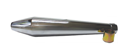 Emgo - Emgo Shorty Hooligan Muffler - XF-3-56-97637
