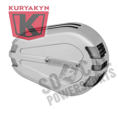 Kuryakyn - Kuryakyn Crusher Maverick Pro Air Cleaner - Chrome - 9897