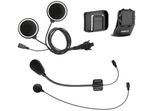SENA - SENA Helmet Clamp Kit for 10C Motorcycle Bluetooth Camera and Communication System - 10C-A0311