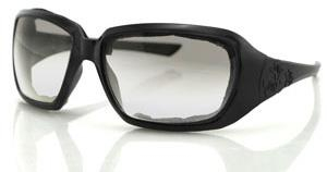 Bobster Eyewear - Bobster Eyewear Scarlet Sunglasses - ESCA001C - Black / Clear Lens - OSFM