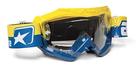 Ariete - Ariete Colors 07 Line MX Goggles - 12960-CAG - Blue/Yellow - OSFM