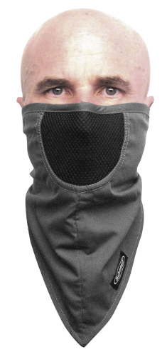 Schampa - Schampa Facefit I-Tie Facemask - FMT-02 - Dark Gray - OSFM