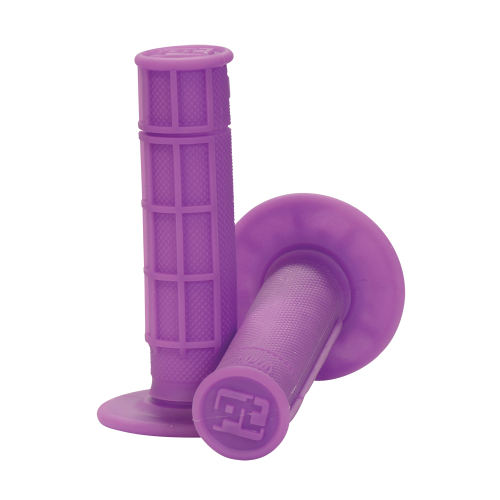 ProTaper - ProTaper Neon 1/2 Waffle Grips - Purple - VLG-1686-NEON PURPLE
