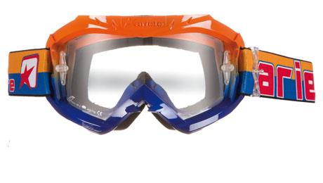 Ariete - Ariete Colors 07 Line MX Goggles - 12960-CAO - Blue/Orange - OSFM