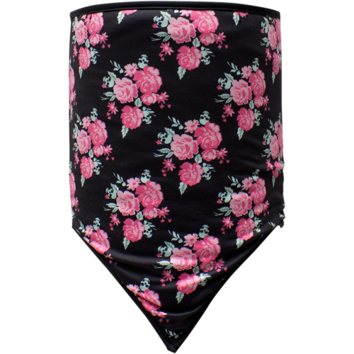 Zan Headgear - Zan Headgear Combo Gaiter - WNGF002 - Skull Flower - OSFM