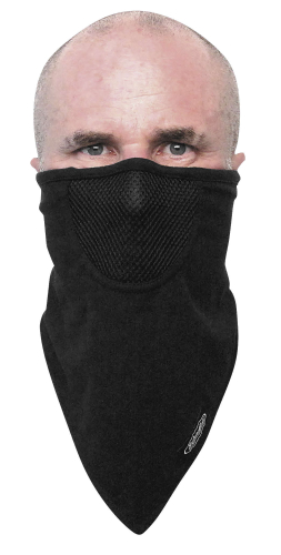 Schampa - Schampa Facefit I-Tie Facemask - FMT-0 - Black - OSFM