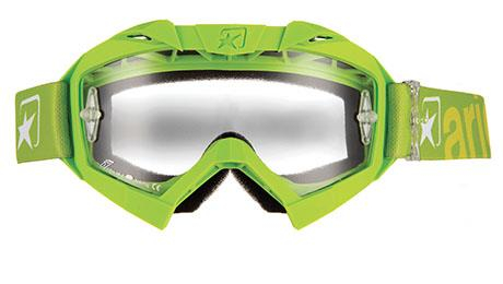 Ariete - Ariete Adrenaline Primus Collection MX Goggles - 14001-PL - Lime - OSFM