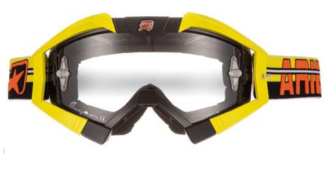 Ariete - Ariete Riding Crows Top Collection Goggles - 13950-TNGO - Black/Yellow - OSFM