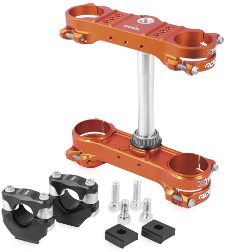 KYB - KYB ROCS Tech Triple Clamp - Orange - 501330501101