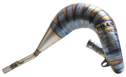 Bills Pipes - Bills Pipes 2-Stroke MX2 Series Cone Look Pipe - Carbon Steel - Y-23CL