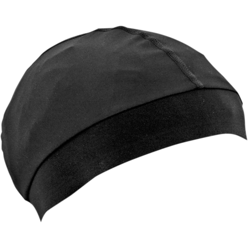 Zan Headgear - Zan Headgear Skull Cap with Comfort Band - WSC114 - Black - OSFM