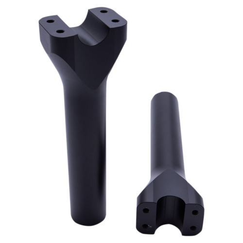 Trask Performance - Trask Performance Assault Risers for 1in. Handlebars - 8in. - Black Reverse Cut - TM-8602-8RC