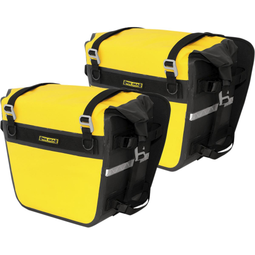 Nelson-Rigg - Nelson-Rigg Deluxe Adventure Dry Saddlebags - Yellow - SE-3050-YEL