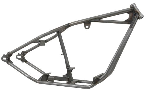 Kraft/Tech - Kraft/Tech Rigid Straight Backbone Style Frame for Big Twin - 34deg. - 2in. Stretch - K16005